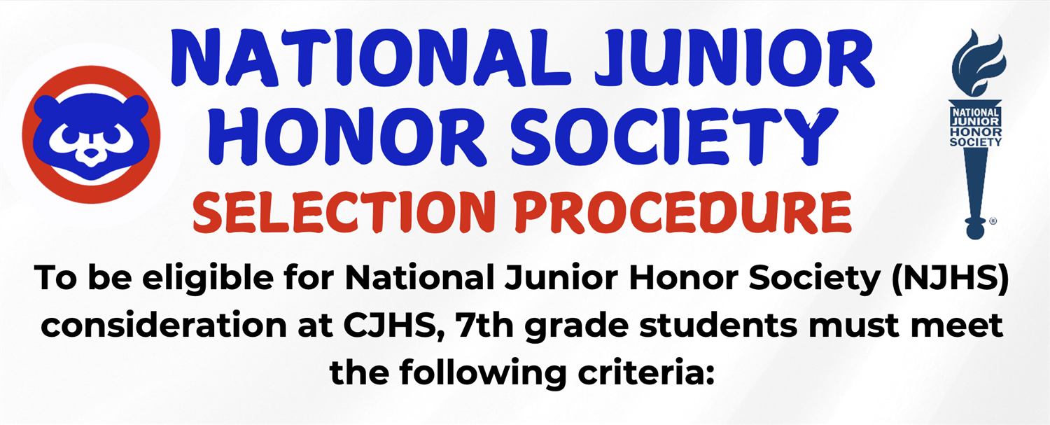  NJHS Selection Procedures Flyer